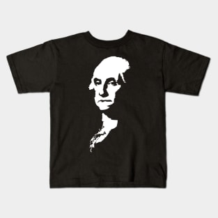 George Washington Founding fathers and 1st President of the United States Kids T-Shirt
